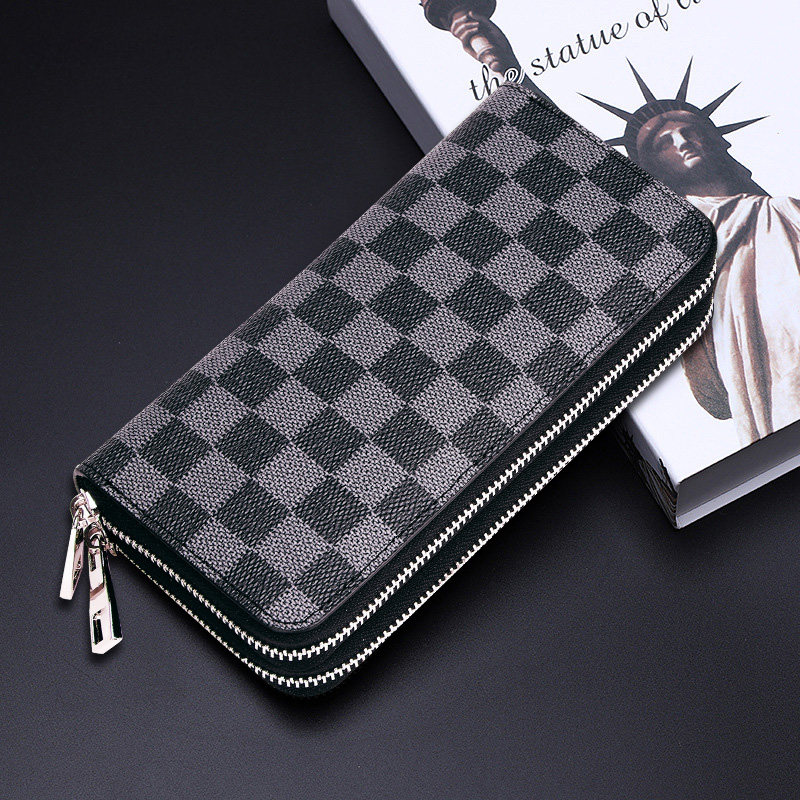 quq长款拉链奢侈品青年时尚lv钱包 quq钱包