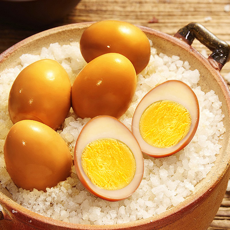 卤蛋充饥夜宵速食休闲食品盐焗鸡蛋 俏美味鸡肉零食