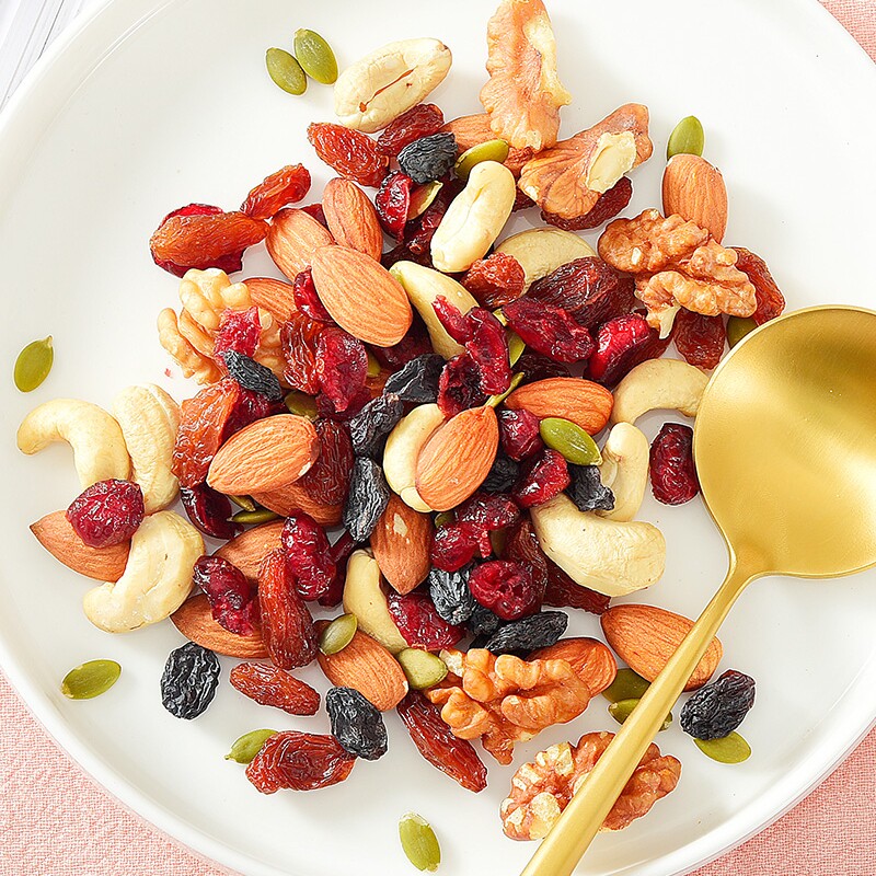 混合每日早餐孕妇儿童小包罐装坚果 俏美味混合坚果