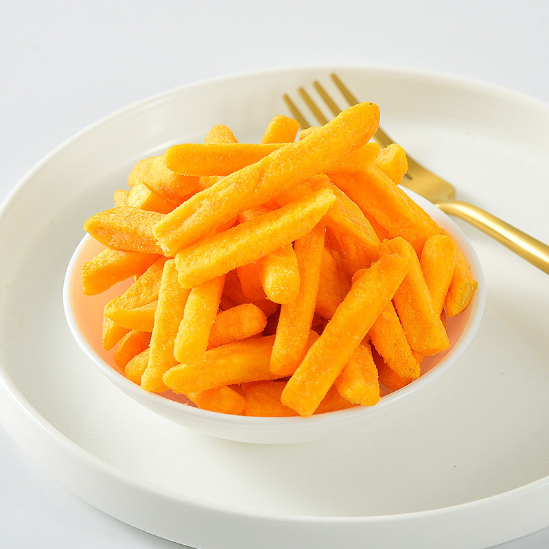 俏美味香脆紫薯干网红薯脆条小零食 俏美味薯类制品