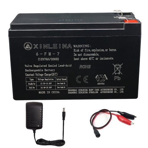 正品龙威12V7Ah铅酸蓄电池户外拉杆音响UPS门禁备用6-FM-7电瓶 - 图2