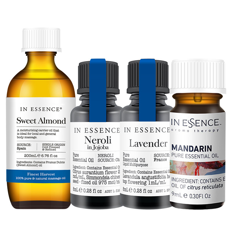 in essence澳洲ie孕产儿童套装精油 INESSENCE海外身体护理套装