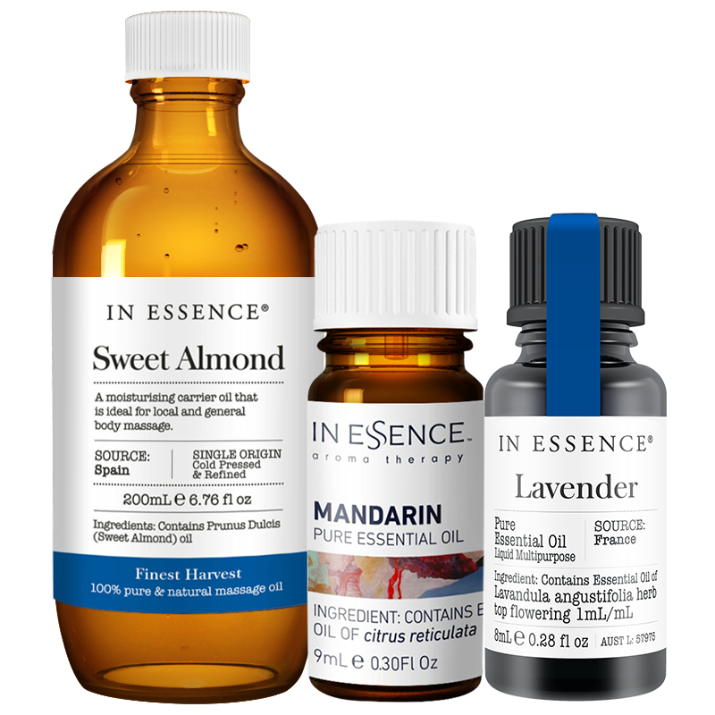 in essence澳洲ie孕产儿童套装精油 INESSENCE海外身体护理套装