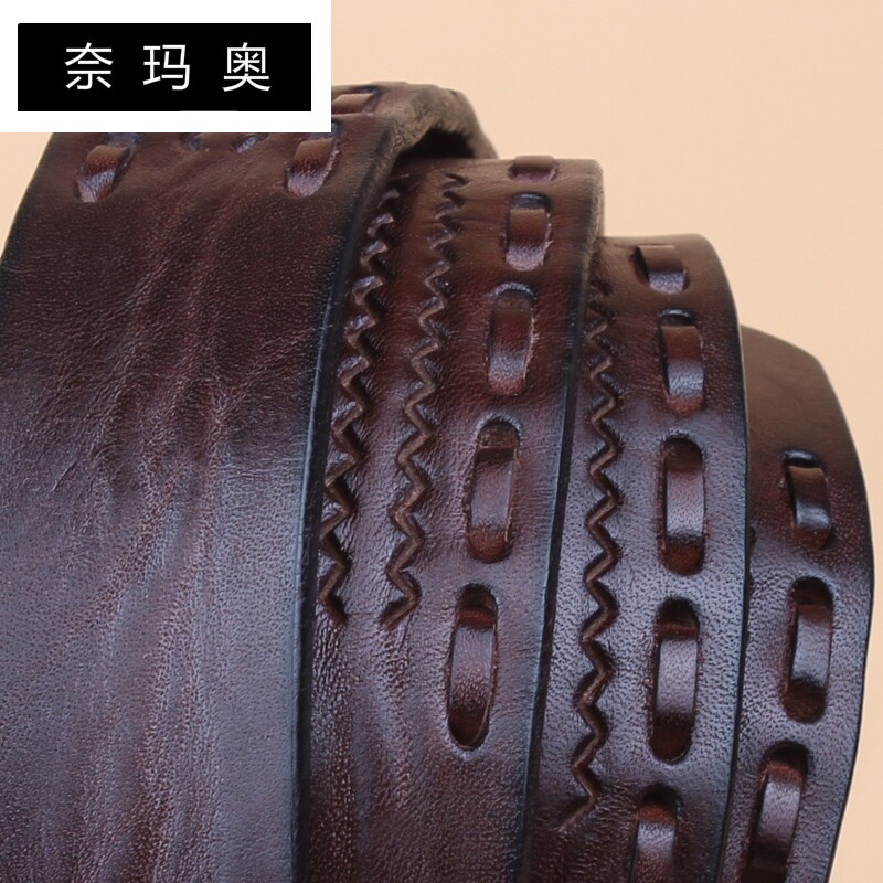 奈玛奥女士真皮简约百搭牛皮腰带 奈玛奥腰带/皮带/腰链