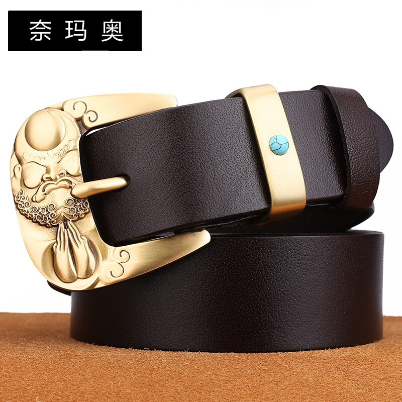 奈玛奥达摩手工复古个性牛皮腰带 奈玛奥腰带/皮带/腰链