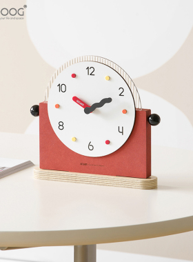 【该商品已降价】高级感座钟摆件