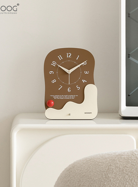 高颜值拯救桌面艺术时钟摆件