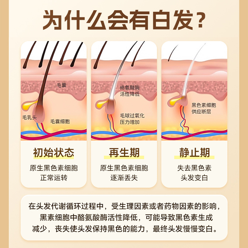 防脱效果好】生物素防脱发复合h维生素b族b6正品官方旗舰店叶酸R