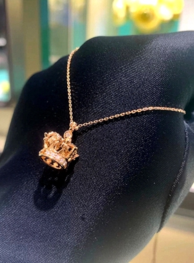 博物馆V&A周先生18K皇冠项链