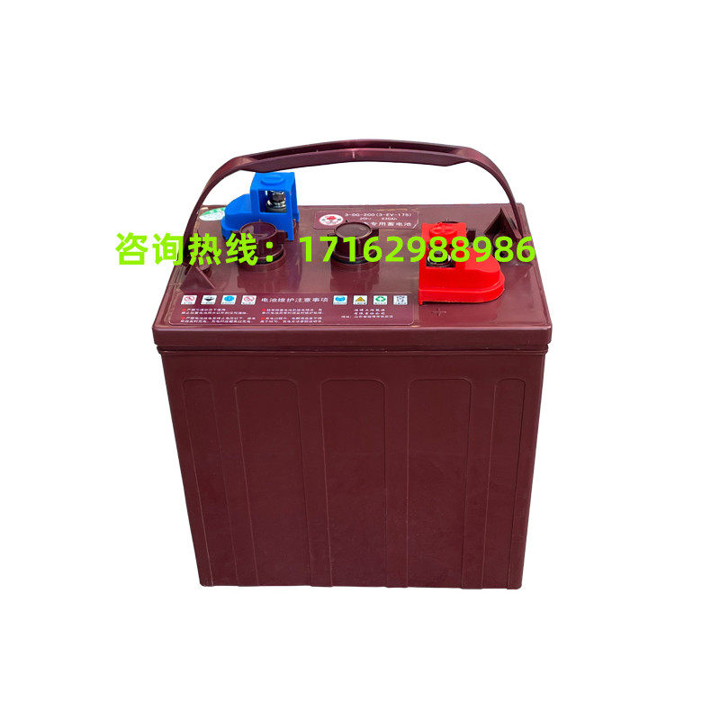 淄博火炬电池3-DG-200 电动车电瓶6V230AH益高观光车 巡逻车 叉车 - 图0