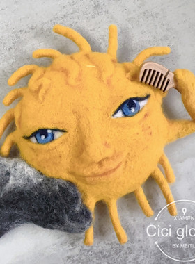 羊毛毡装饰创意纯手工