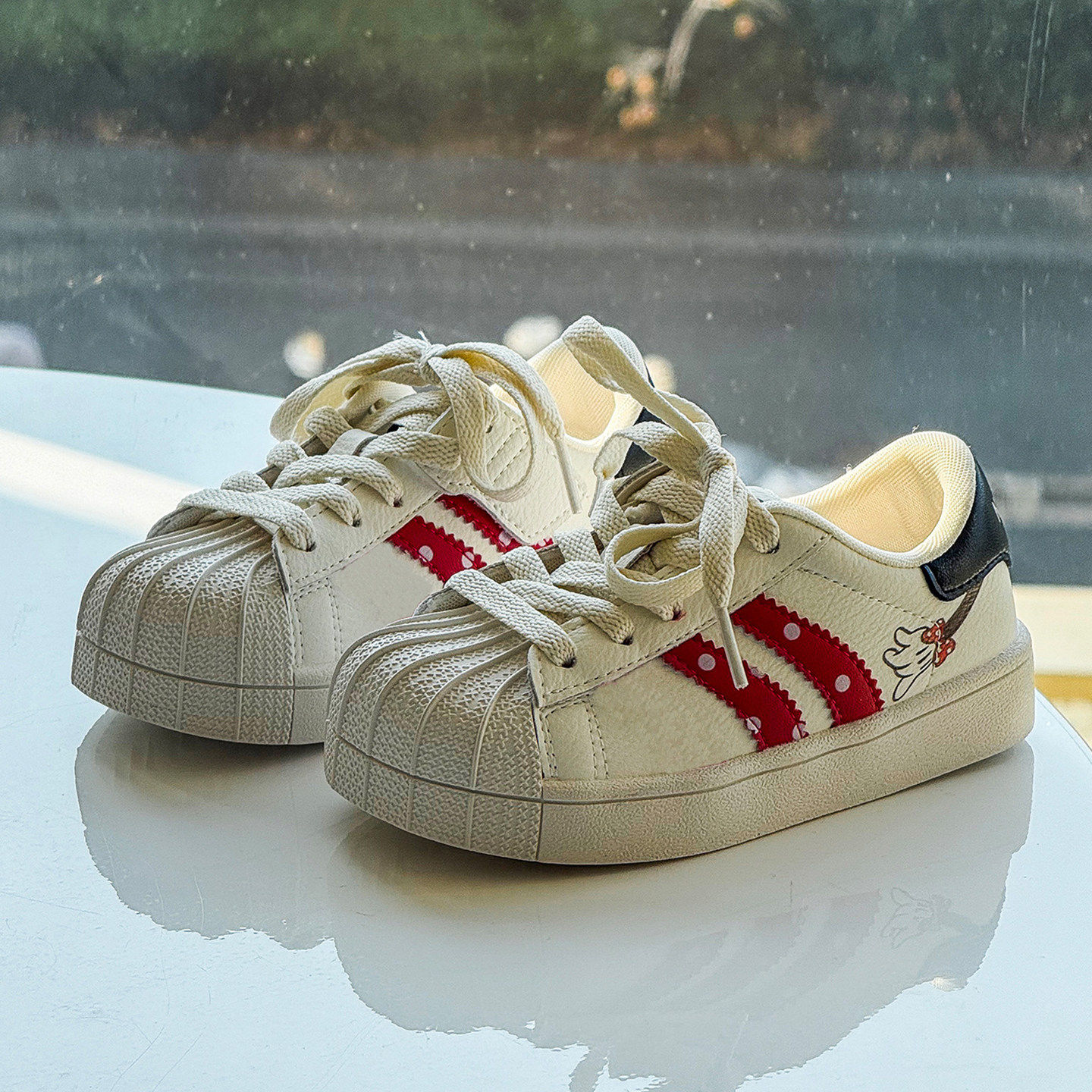 NIXIL 潮牌儿童贝壳头板鞋2026春新款免系带百搭时尚男女童运动鞋,淘宝优惠券,粉丝福利购,淘宝优惠卷