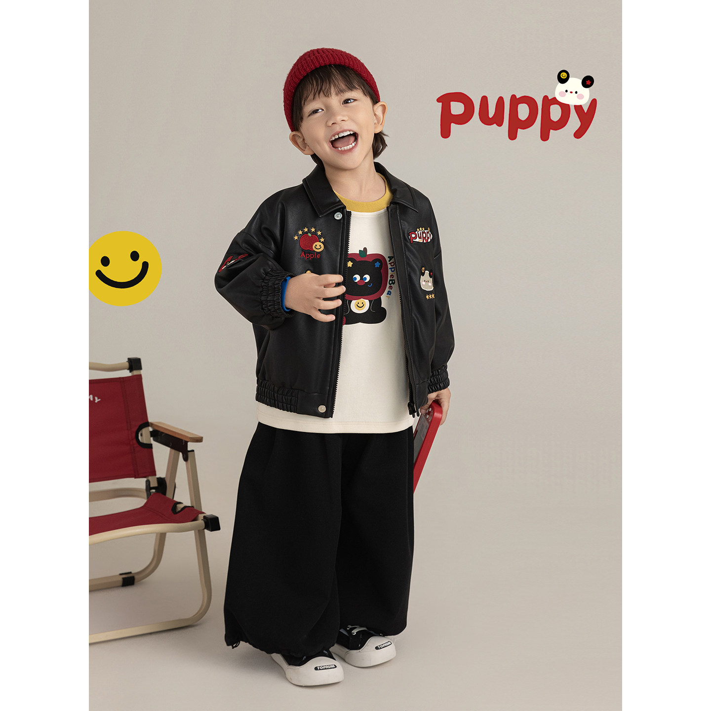 幼悠男童2025秋季新款卡通防风保暖皮衣外套耐穿抗造防水儿童上衣,淘宝优惠券,粉丝福利购,淘宝优惠卷