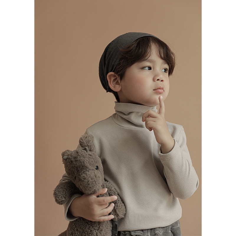 幼悠 儿童打底衫秋季季新款宝宝洋气高领保暖长袖T恤男童套头上衣,淘宝优惠券,粉丝福利购,淘宝优惠卷
