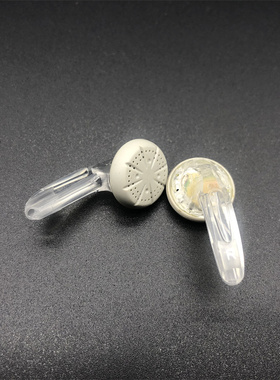 DIY耳机配件精品MX500透明耳塞震撼音效低音塞子丰达代工透明外壳
