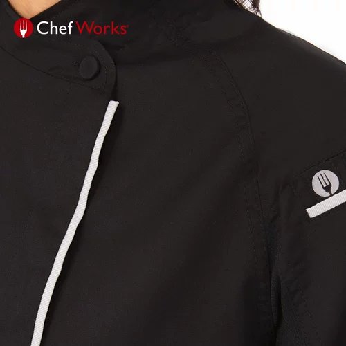 Шефвоварки женский шеф -повар набор для выпечки отеля Western Cafe Cafe Cafe House Рабочая одежда усердно трудилась весна