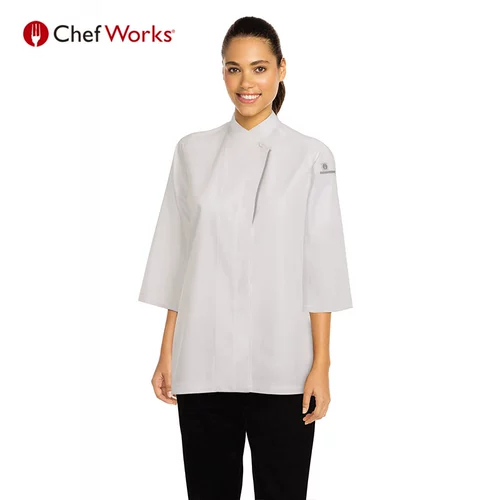 Шефвоварки женский шеф -повар набор для выпечки отеля Western Cafe Cafe Cafe House Рабочая одежда усердно трудилась весна