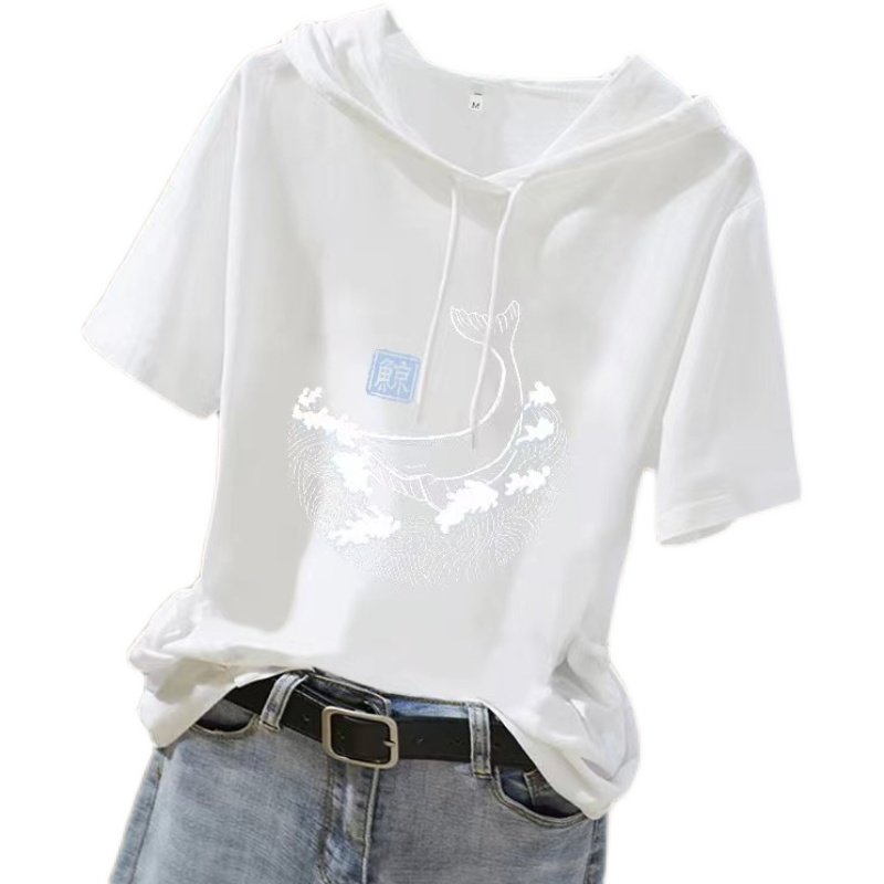 韩国短袖2022新款纯棉休闲显瘦t恤 haadidT恤