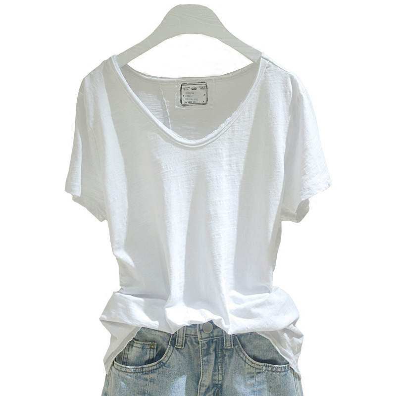 韩国短袖t恤夏季2022新款打底衫 haadidT恤