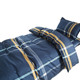 Real three-piece set single e-futon bedding college student bed sheet quilt cover top and bottom bunk staff 0.9 meters bedding!