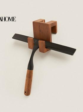 新款 欧式木q质把手玻璃清洁工具浴室装饰摆件 4653274480