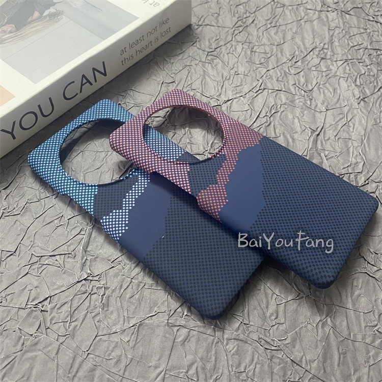 插画风景山峰适用华为荣耀X50手机壳凯夫拉纤维纹HonorX50GT半包3D浮雕防摔保护硬套Pro上下不包边大孔火山口 - 图2