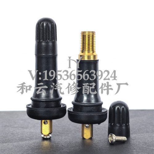 适用别克奔驰路虎福特捷豹吉普吉利长安胎压监测传感器气门嘴气嘴 - 图1