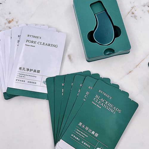柏翠丝bytree茶树精华去黑头贴鼻贴女无铲去粉刺闭口清洁毛孔正品 - 图0