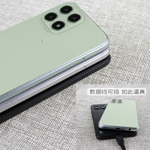 倍絮手机模型适用于华为智选NZONES7/PRO模型玩具玻璃黑屏亮屏震 - 图0