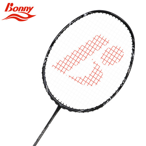正品波力羽毛球拍Bonny乌缺9001 82g双打神器 F35恶鬼 紫炎斩鬼刀 - 图1