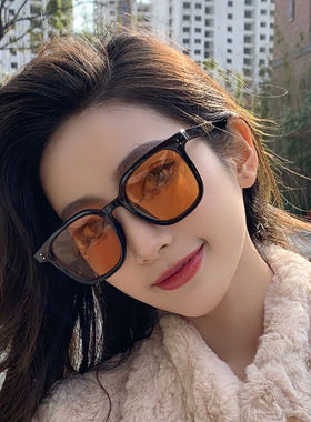方框高级感男女素颜神器太阳镜