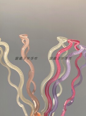 不易断发箍超细波浪头扣