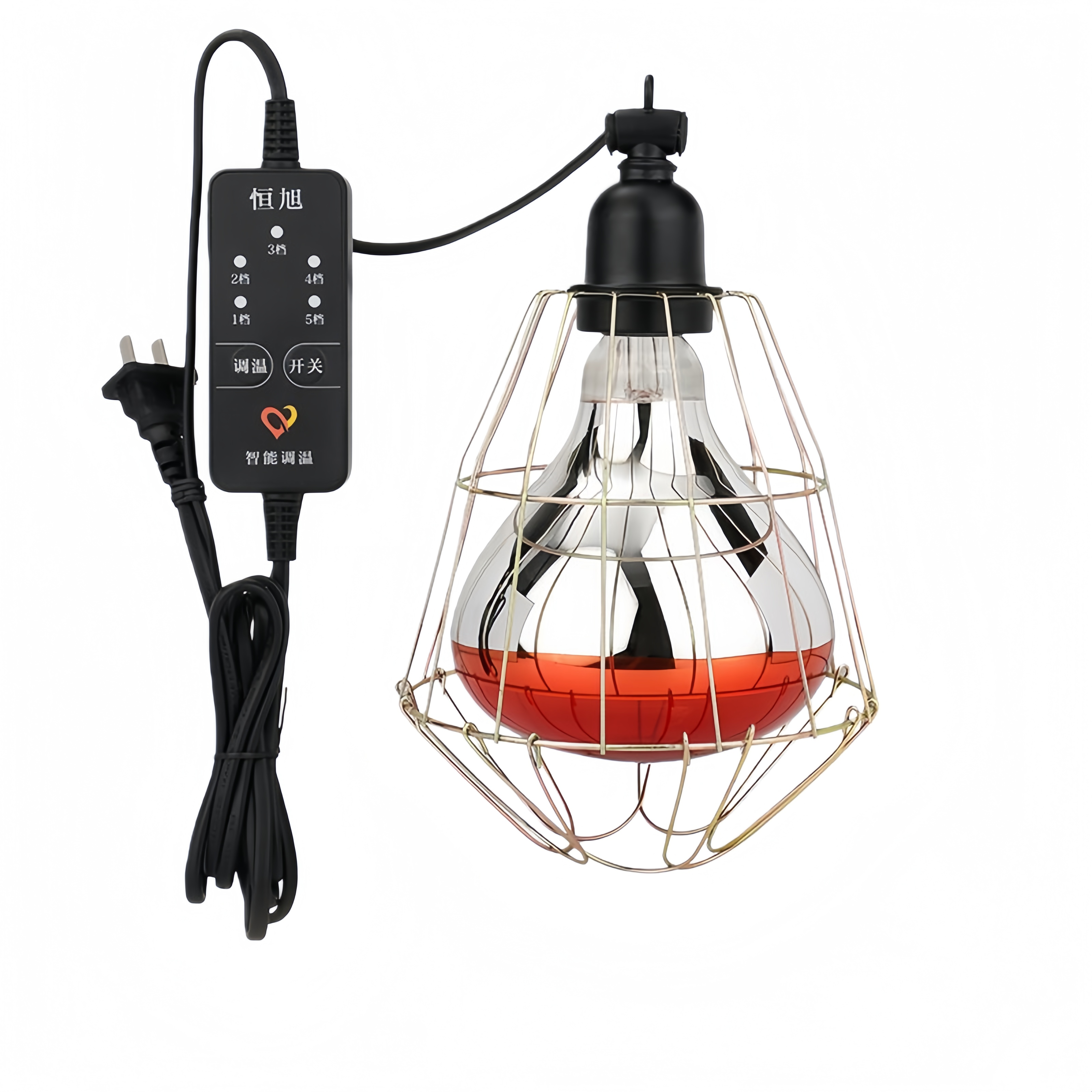 小鸡保温灯自动控温保温养殖取暖灯加热灯泡养殖用保温灯套装可调,淘宝优惠券,粉丝福利购,淘宝优惠卷