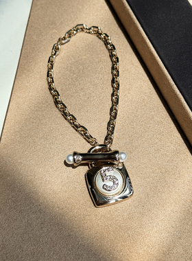 OT扣链条锁扣小众轻奢手链