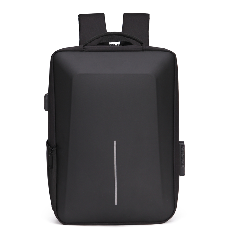 硬壳男商务15.6寸笔记本苹果双肩包 仟仁狮双肩背包