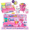 Cute Rabbit Sound and Light Cash Register 333-625 Supermarket Checkout Girl Play House Children's Educational Interactive Toy