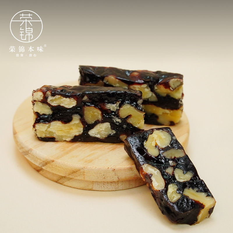【直播专属】荣锦本味血糯米核桃糕200g休闲零食孕妇吃健康不甜
