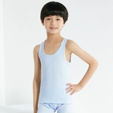 Эластичный мягкий комфортный детский жилет для мальчиков для школьников, короткий рукав