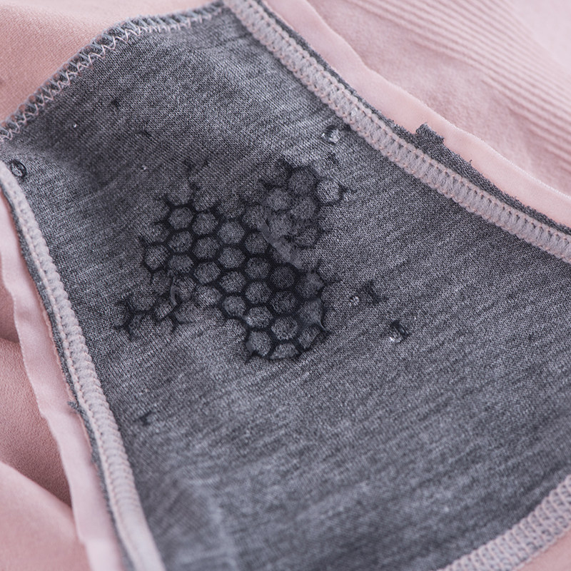 妮律石墨烯抗菌女正品中腰三角裤 妮律内裤