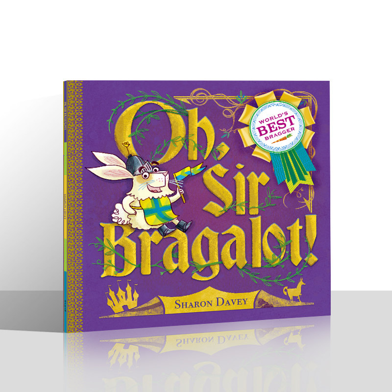 盖世童书 Oh,Sir Bragalot! 噢,吹牛大王!点读版 原版进口 英语故事书启蒙儿童英文绘本 支持小怪兽5g本地wifi点读笔心智麦田
