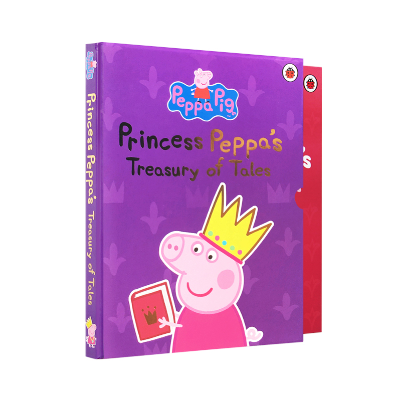 英文原版小猪佩奇【8个故事合集】非点读  Peppa Pig treasury of piggy tales 粉红猪小妹故事绘本幼儿睡前读物 - 图3