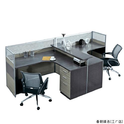 办公家具职员卡座四人位六人位电脑桌椅组合办公桌屏风工作位