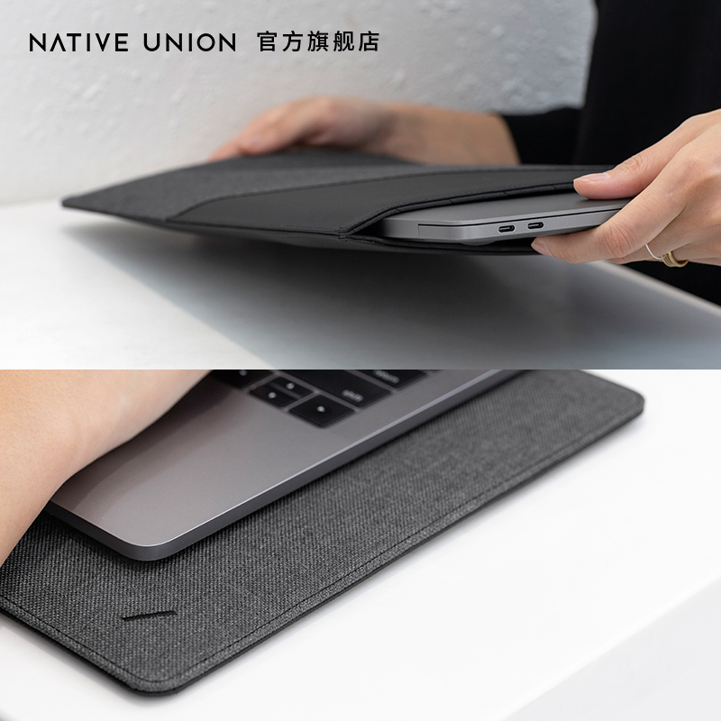 Native Union Stow苹果Macbook内胆包Pro笔记本Air轻薄适用于14/16英寸防震保护套M1电脑包时尚简约-图2