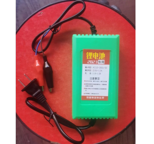 12伏锂电池充电器电动喷雾器12V8ah12V10ahv14av16a锂电家用 - 图0