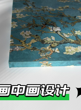 超薄隐形电表箱装饰画打开方便