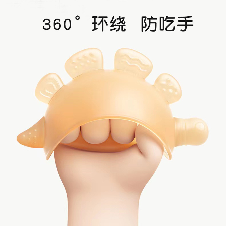 牙胶婴儿磨牙棒宝宝口欲期四六个月安抚咬胶玩具可水煮防吃手神器
