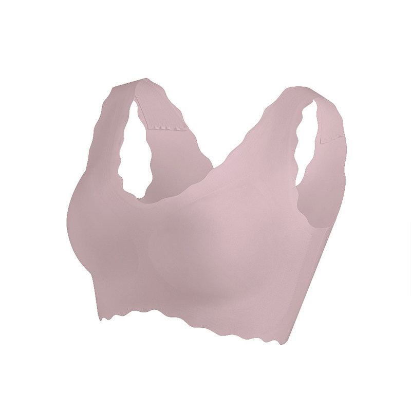 浪莎夏季深v领无钢圈睡眠文胸罩 浪莎outlets店文胸