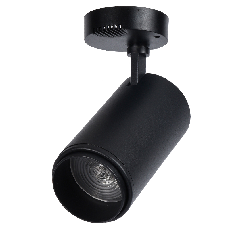 变焦明装射灯led吸顶式天花灯可调角度无轨道灯单个装带底座店铺,淘宝优惠券,粉丝福利购,淘宝优惠卷