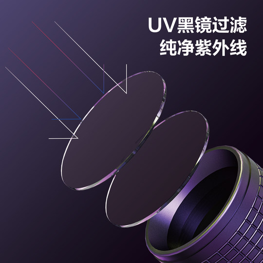 Delizhao Gemüse-UV-Lampe, multifunktionales violettes Licht