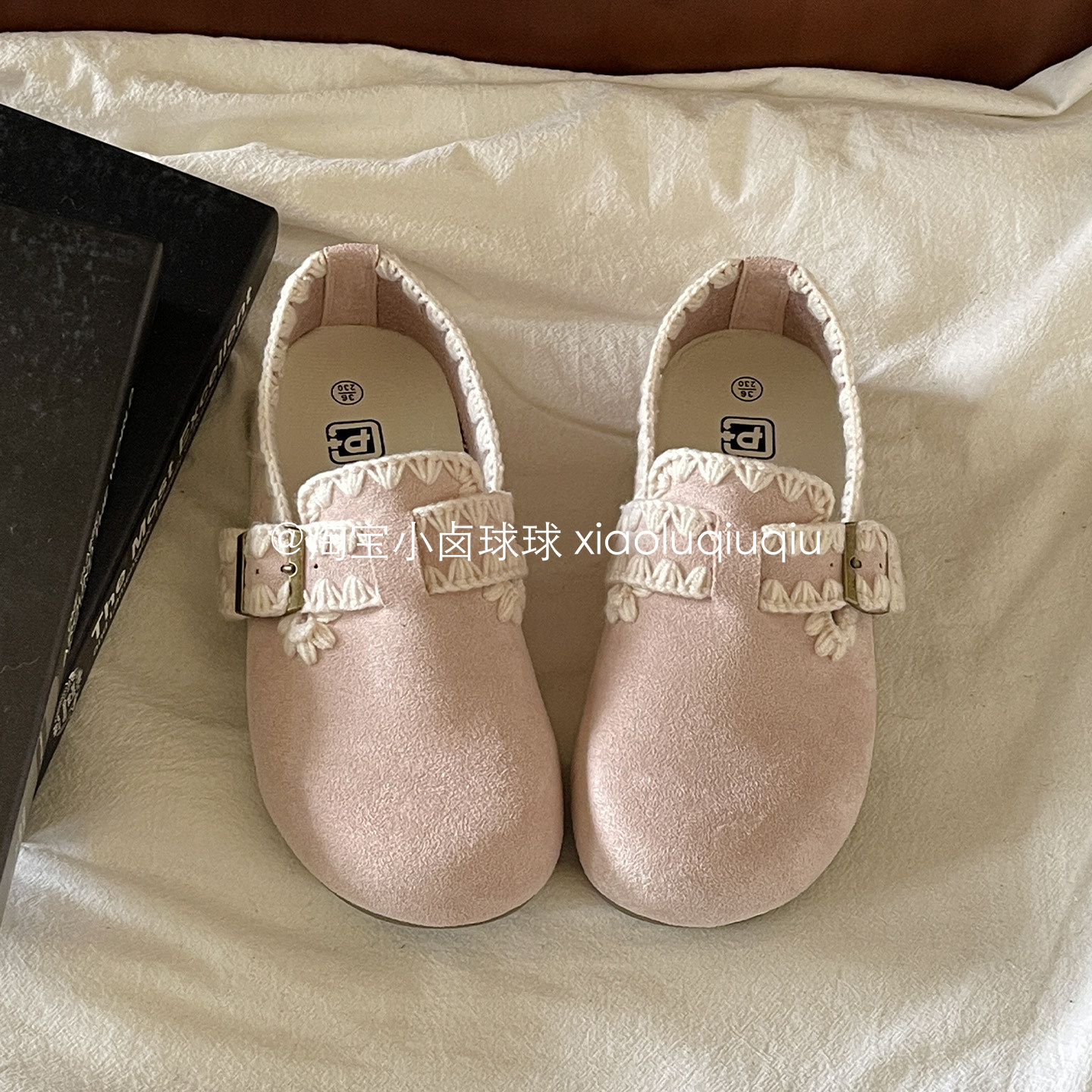 小卤球球2026早春新款全包勃肯鞋百搭一脚蹬平底懒人鞋穆勒休闲鞋,淘宝优惠券,粉丝福利购,淘宝优惠卷